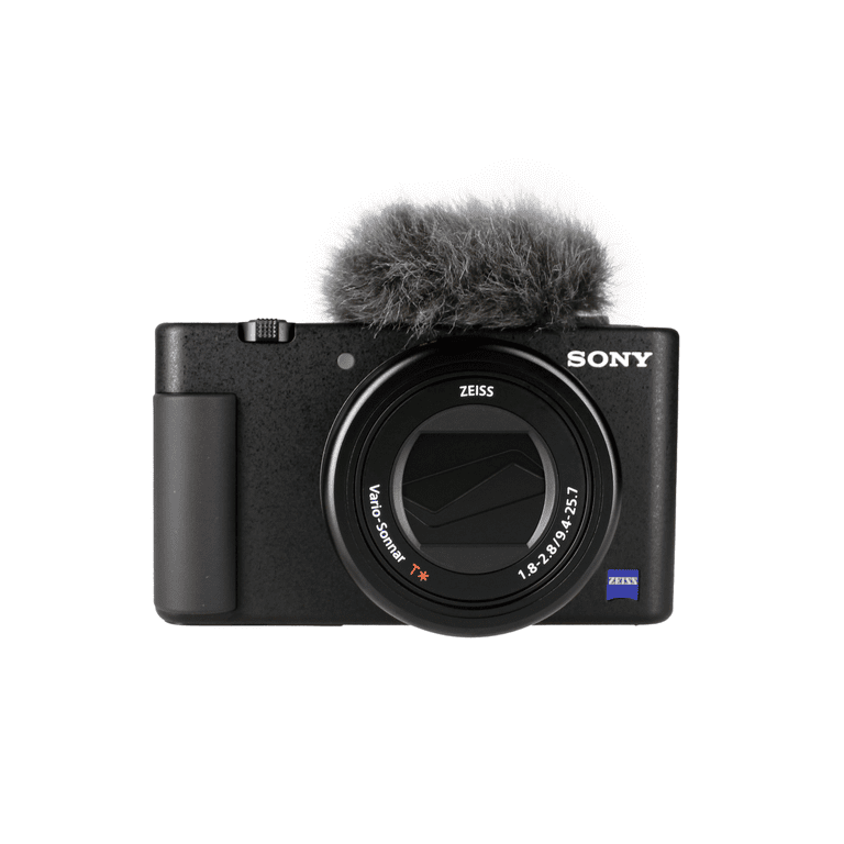 Sony ZV-1 Digital Compact Camera, Black (DCZV1/B) + Accessory Kit