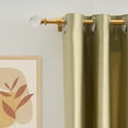 thumbnail image 2 of Curtain Rod clear acrylic plexiglass finials Gold Adjustable drapery rod 76 to 140 cm with 3 piece curtain brackets. 30 to 55 inch length., 2 of 5