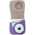 thumbnail image 3 of Bag Compatible With Instax Mini 9 / Mini 8 8+ Instant Camera Made Of Soft Synthetic Leather With Shoulder Strap And Bag (Brown), 3 of 5