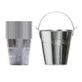 thumbnail image 4 of Cubo de grasa para barbacoa, cubo de hierro para goteo con de papel de aluminio, pieza de repuesto con asa, accesorios para parrilla, recolector de, 4 of 8