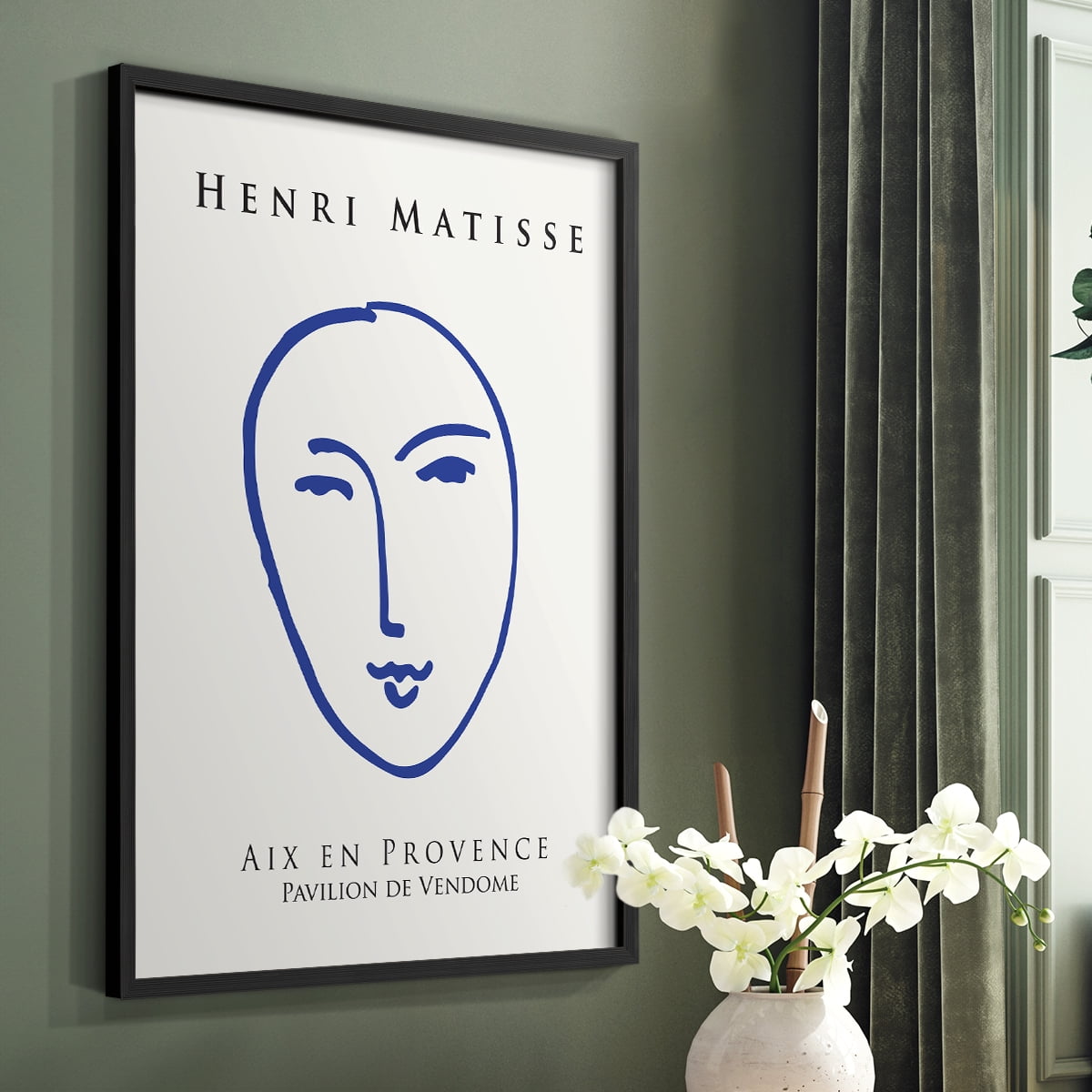 Matisse XLIX Framed Print - Solid Wood