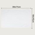 thumbnail image 7 of Unique Bargains Cotton Bath Mat Soft Bathroom Rug Absorbent Floor Towel Mats White, 7 of 7