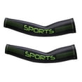 thumbnail image 5 of Eoperou 1 Pair Thin Cool High Elasticity Arm Sleeves Men Ice Silk Riding Sun-protective Sleeves Costume Accessories, 5 of 8
