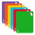 thumbnail image 1 of Multi-color Sorting Chopping Board 6-piece Cutting Board Set, 1 of 4