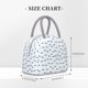 thumbnail image 2 of Fotbe Cute Shark Bolsa de Almuerzo con Estampado, Lonchera Aislada, Contenedor de Comida Reutilizable Tipo Cooler a Prueba de Fugas, 2 of 6