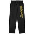 thumbnail image 6 of Yellowjackets Yellowjackets logo sleep pant on Black Adult-XL, 6 of 7