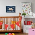 thumbnail image 2 of The Kids Room by Stupell Always Be Yourself Blue Dinosaur Kids Word Design Wall Plaque by Daphne Polselli, 2 of 6