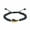 Gold/Black, variant on Stainless Steel Yin Yang Tai Chi Urn Pendant Volcanic Stone Beaded Bracelet Memorial Cremation Jewelry for Ashes