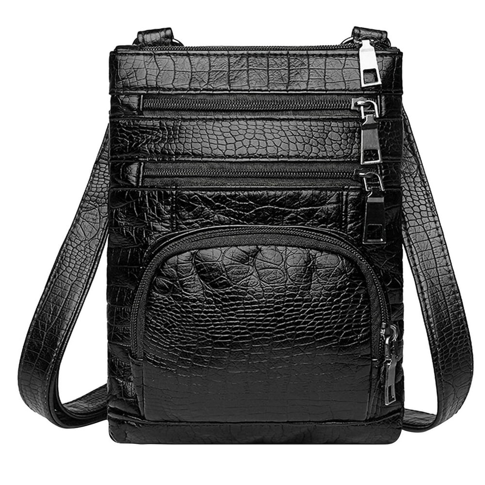 EEEkit Genuine Leather Crossbody Phone Bag for Women, EEEkit Small