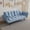 Antique Navy Blue, variant on Rustic Sofas, 74 inch beige sofa soft two armrests throw pillow pillow comfortable fit apartment bedroom small space, Beige Modern Sofas,Polyester Blend Leather Sofas