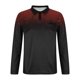 thumbnail image 4 of Blusa y camisa de manga larga con cuello vuelto para hombre, informal, estampada, con botones, de poliéster, 4 of 6