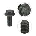 thumbnail image 4 of M10x25mm Hex Flange Bolts, 3 Pack 10.9 Grade Carbon Steel Hexagon Head Screws, 4 of 5