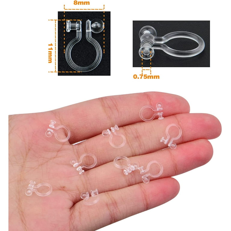 Clip on shop earring converter walmart