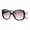 beige smoke, variant on Womens Rhinestone Studded Oversize Fashion Plastic Butterfly Sunglasses Red Black Smoke