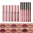 thumbnail image 2 of Juego de delineador de labios y brillo de labios de 2 piezas, taza antiadherente con acabado mate, combinación de delineador y color de labios duradero, perfecto para labios definitivos, 2 of 5