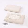 thumbnail image 3 of Cool Feeling Pillowcase Spandex Pillow Cover, Removable & Washable, Portable Disposable Isolation Cover for Lazy Use Beige, 3 of 6