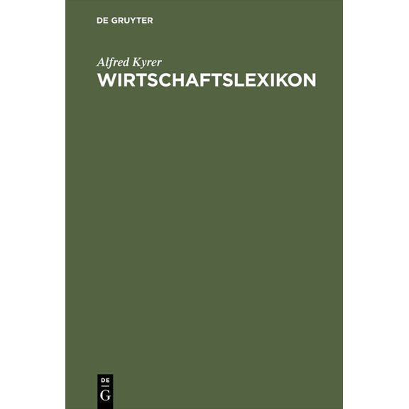 Wirtschaftslexikon, (Hardcover)