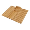 thumbnail image 1 of Sofa Arm Tray Wood Double Use Removable Foldable Couch Armrest Table for Drinks Snacks, 1 of 7