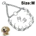 thumbnail image 1 of Collar de entrenamiento para perros con hebilla de liberación rápida, Collar de pellizco para mascotas de acero cromado, Collar sin tirones para perros, Collar de entrenamiento antitirones Xemadio 2034825-2, 1 of 9