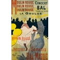 thumbnail image 2 of Toulouse-Lautrec, Henri de 16x24 White Modern Wood Framed Museum Art Print Titled - Moulin Rouge La Goulue, 2 of 4