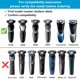thumbnail image 2 of Cuchillas de repuesto innobeaut SH50 para Philips Norelco 5000, 2 of 6