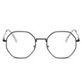 thumbnail image 3 of Gafas de sol octogonales con montura anti luz azul, lentes poligonales planas, gafas para miopía, gafas de estilo versátil para hombre, 3 of 5