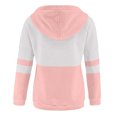 thumbnail image 3 of Vedolay Tops Women's Oversized Sweatshirts Long Sleeve Shirts Pullover Crewneck Sweatshirts,Pink XL, 3 of 5