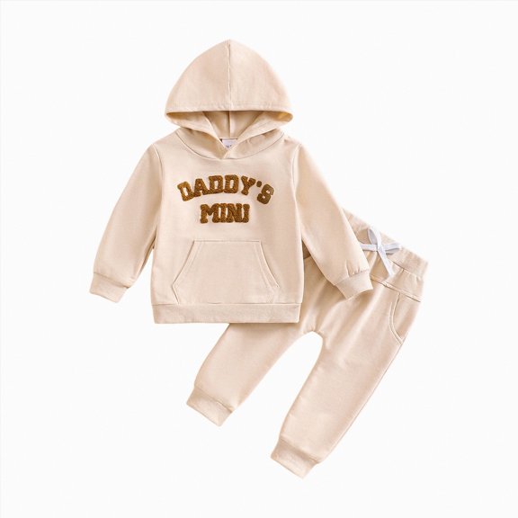 Futezty Toddler Boys Girls Clothes Fall Winter Outfit Sets, Baby Boy Girl 0 6 12 18 24 Months 2T 3T 4T 2 Piece
