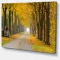 thumbnail image 2 of Country Road Below Yellow Trees, 2 of 3