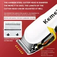 thumbnail image 5 of LOVEVER Kemei Professional Hair Clippers Hair Trimmer For Men Cordless Hair Cutting 809A, 5 of 5