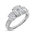 thumbnail image 2 of Diamond 3/4 ct tw Round-cut Engagement Ring in 14K White Gold, 2 of 4