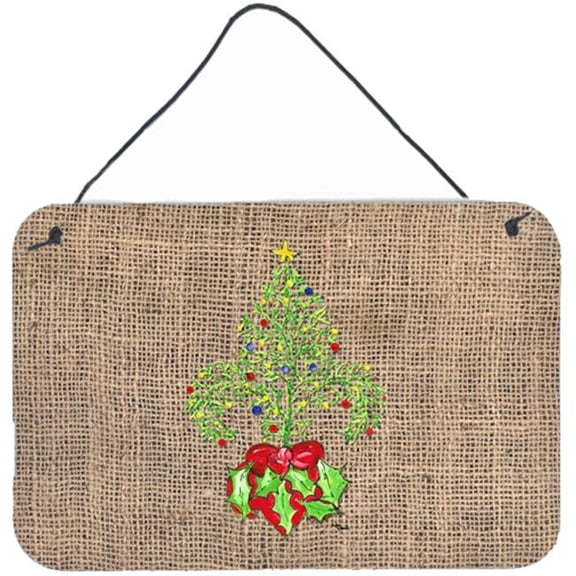 Christmas Indoor Aluminium Metal Wall Or Door Hanging Prints