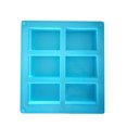 thumbnail image 3 of Clearance！FNGZ Cake Mould Cake Craft Soap Silicone Homemade 6-Cavity Mould Making DIY Cake Mould Blue, 3 of 4