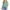 Blue-Green, variant on JWD Womens Loose Henley Blouse Sleeveless Button Down T Shirts Tie Front Knot Tops Black L
