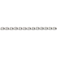 thumbnail image 2 of Sterling Silver 3.5mm Diamond-Cut Rolo Chain (22 X 3.5) Made In Italy qfc51-22, 2 of 5