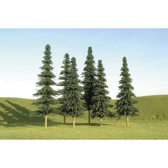 Bachmann Industries Scenescapes Spruce Trees, 5-6" (24)