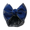thumbnail image 4 of Wweixi Professional Hair Plate Mesh Pocket Featuring Convenient Snood Net Elegant Thick stripes-gold 5Set, 4 of 6