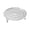 Silver*2, variant on Stainless Steel Steamer Basket with Lid Vegetable Food Steam Insert Pot Pan Kitchen Cookware Healthy Cooking, Steaming Rack Steam Tray with Removable Legs