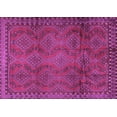 thumbnail image 1 of Ahgly Company Indoor Rectangle Persian Purple Traditional Area Rugs, 6' x 9', 1 of 4