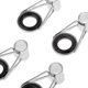 thumbnail image 4 of 5 Unids Acero Inoxidable Guías De Caña De Pescar Varilla De Reparación De Bricolaje Anillos De Ojos 5.5x6 Mm Sunnimix Guías de cañas de pescar, 4 of 8