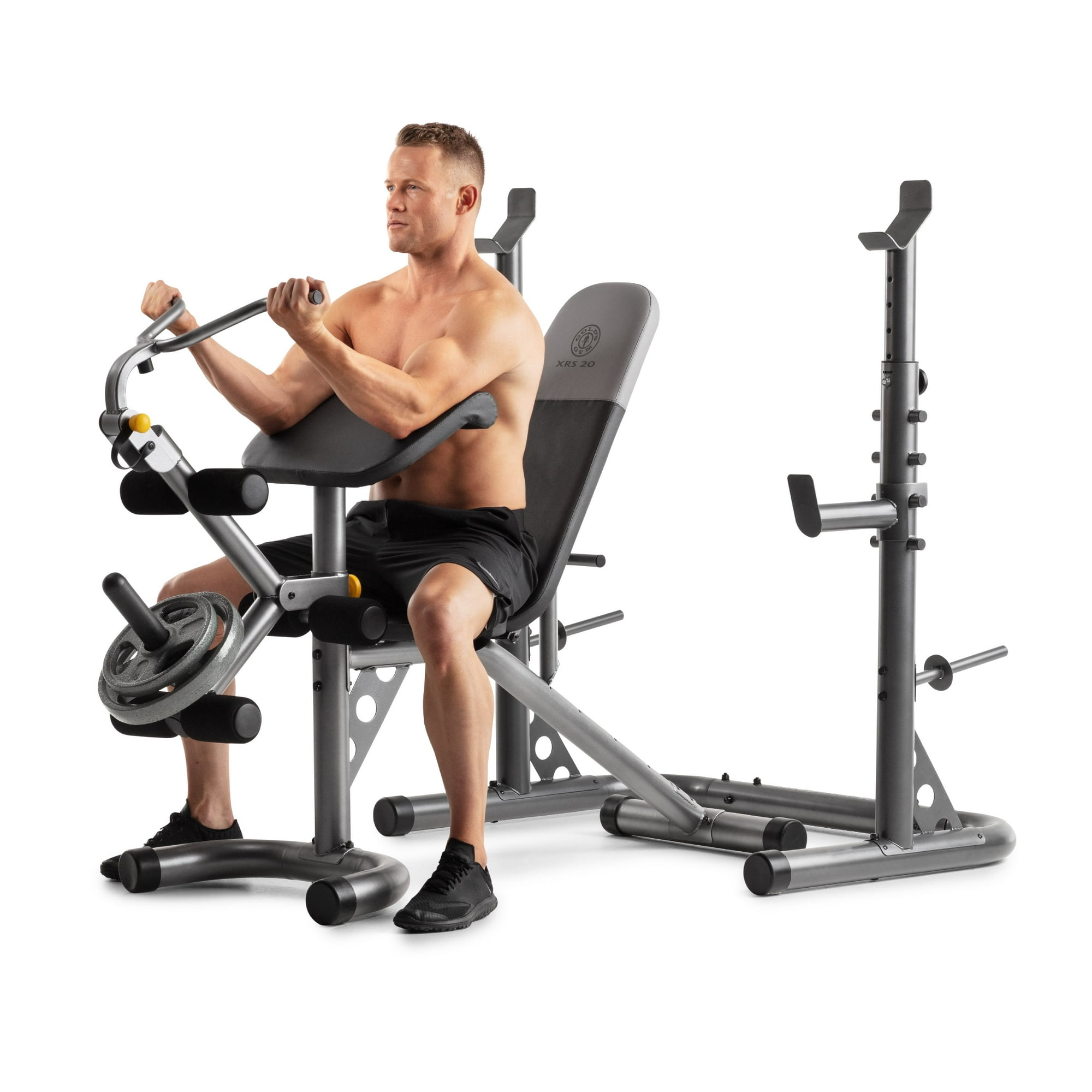 Gold's gym preacher curl attachment sale