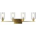 thumbnail image 1 of Patiojoy Bathroom Vanity Light Modern Wall 4-Light  Sconce Fixtures With Clear Glass Shade, 1 of 5