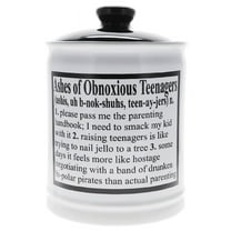 Cottage Creek Ashes of Obnoxious Teenagers White Ceramic Piggy Bank
