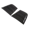 thumbnail image 4 of Side Window Louver, Anti Deform Side Window Air Vent Cover Scratch Proof High Toughness  For Car Black, 4 of 8