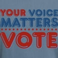 thumbnail image 3 of CafePress - Your Voice Matters T Shirt - Mens Comfort Colors Shirt, 3 of 5