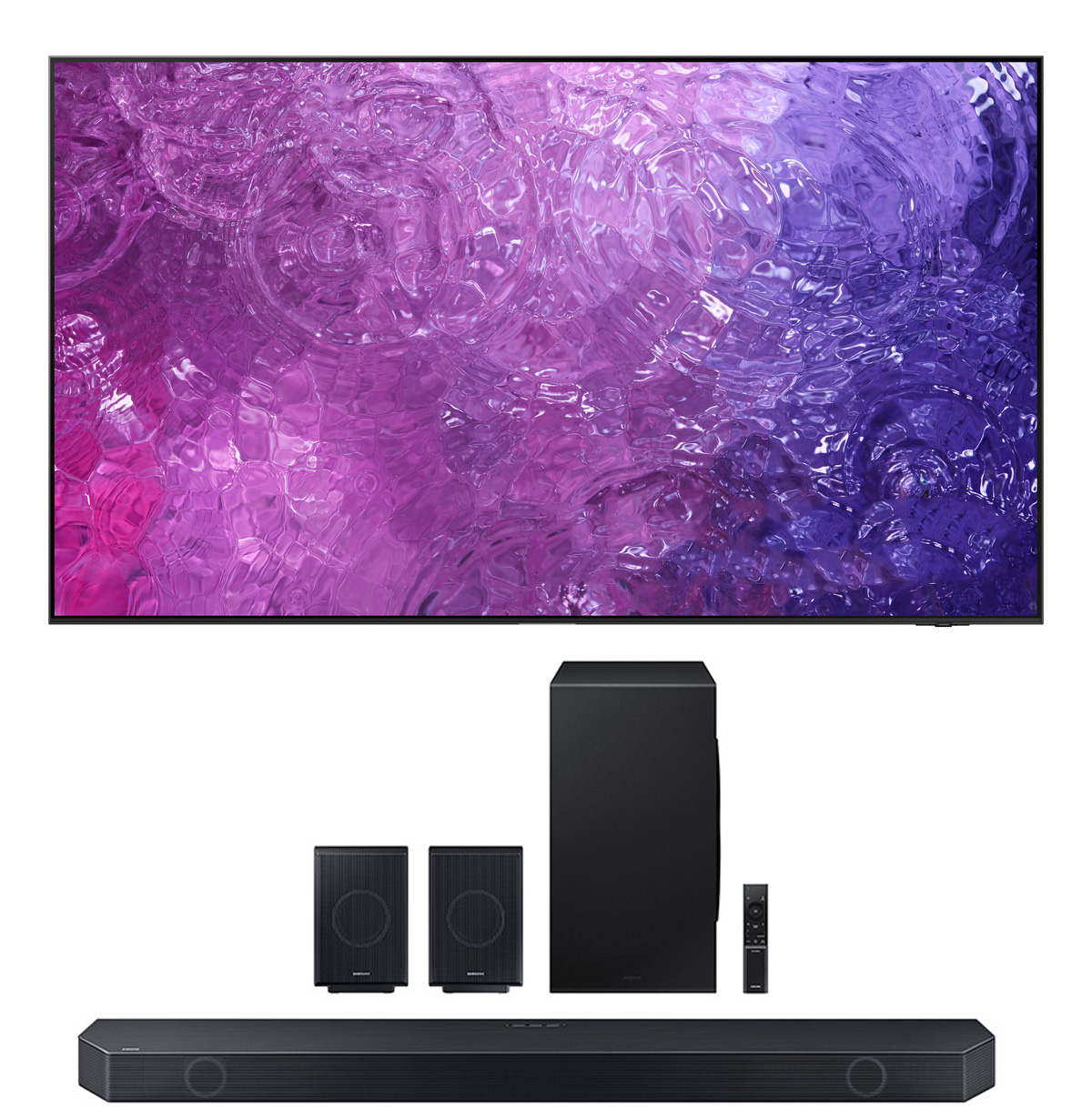 Samsung QN43QN90CAFXZA 43" Neo QLED Smart TV with 4K Upscaling with a