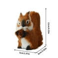 thumbnail image 3 of YFGEFTR Coffee Squirrel Statue, 3 of 6