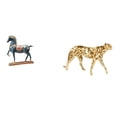 thumbnail image 1 of Escultura De Caballo De Pie Y Guepardo Dorado Para Escritorio, Sala De Estar, Estantería, Mesa, Centro De Mesa, Oficina, Hogar, Decoración Feng Shui, 1 of 8