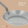 thumbnail image 3 of de Buyer - Mineral B Frying Pan - Nonstick Pan - Carbon and Stainless Steel - Induction-ready - 10.25", 3 of 6