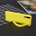 thumbnail image 2 of Case for Huawei P20 Pro, Rhinestone Painting Cloth Embossed Stylish Soft TPU Frame Glitter Thin Multicolor Soft Holder Stand Wrist Strap Full Protection Bumper,IBAOLE -Purple R-Yellow Huawei P20 Pro, 2 of 6